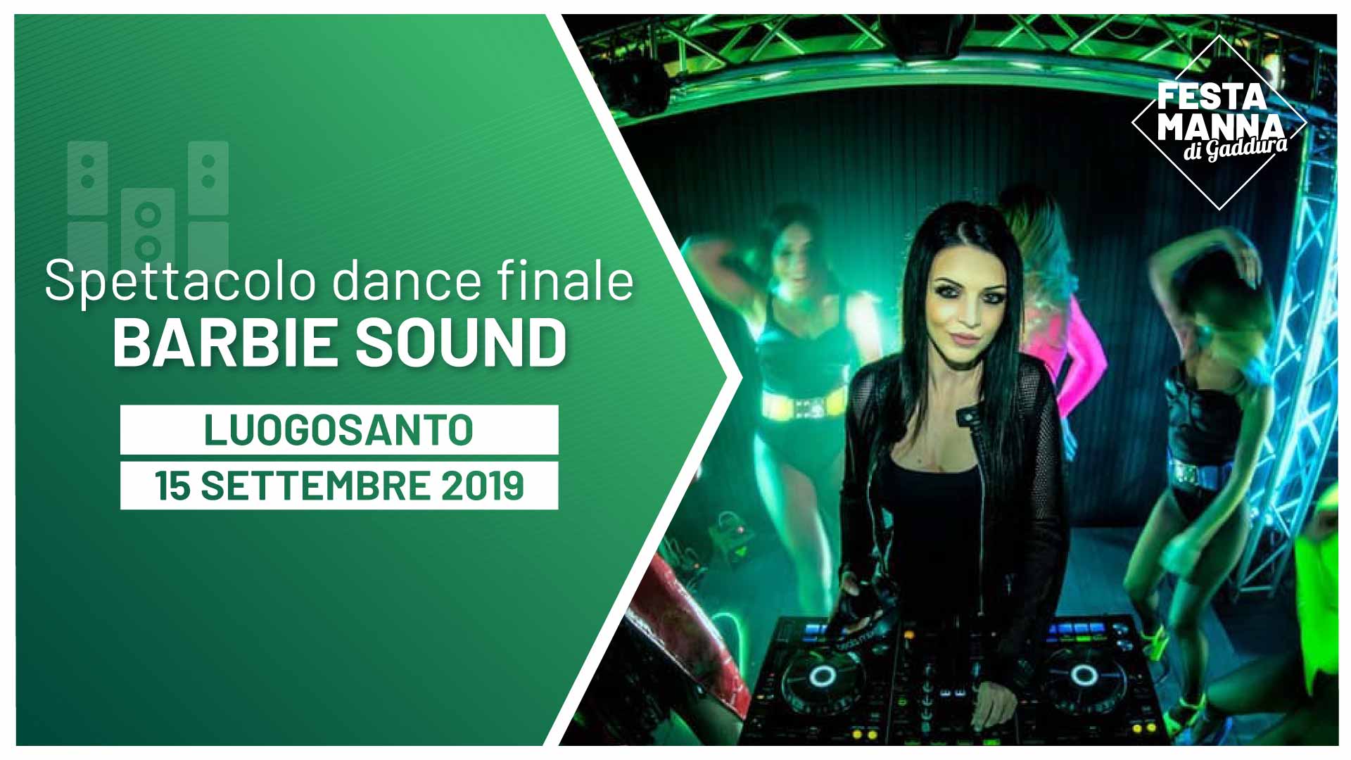 Spettacolo dance delle Barbie Sound | Festa Manna di Gaddura 2019