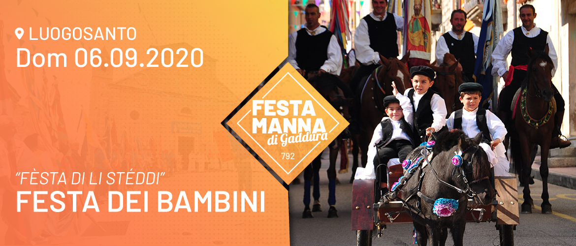 Fèsta di li stéddi | Festa dei bambini | Festa Manna di Gaddura 2020