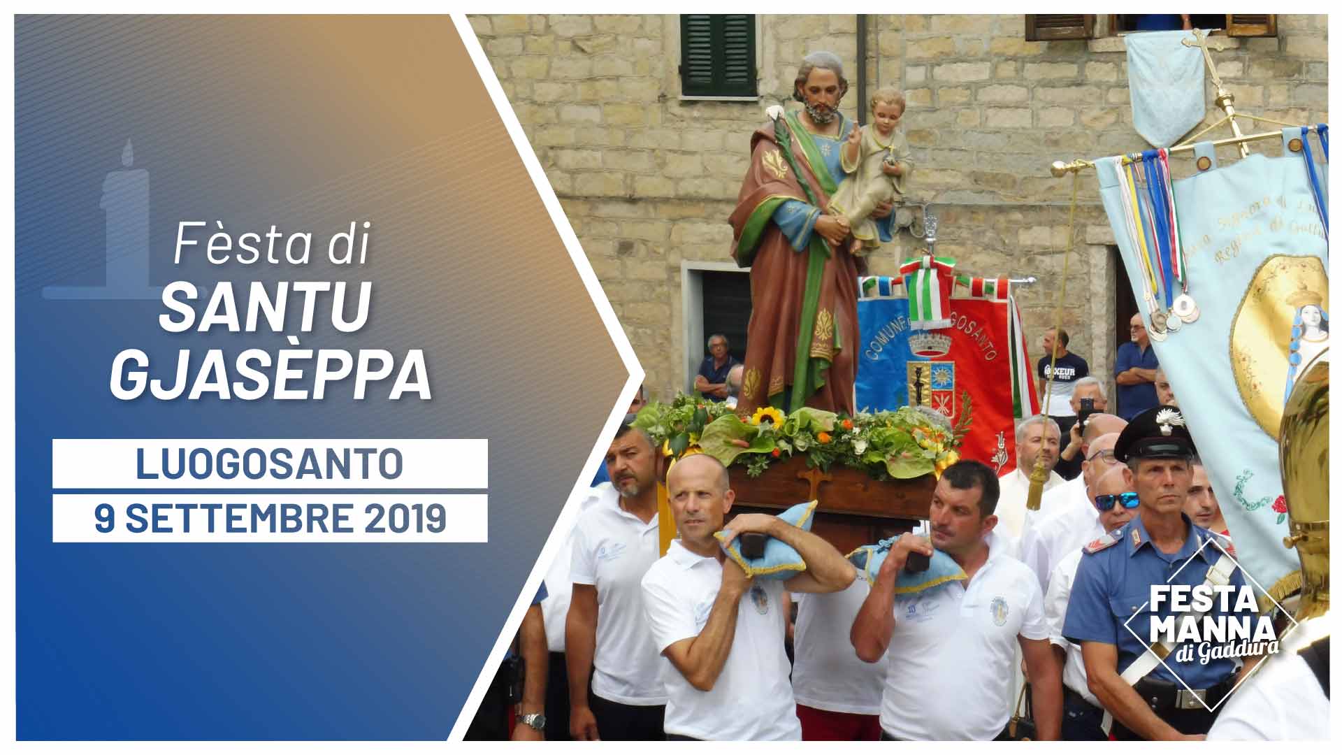 Fèsta di Santu Gjasèppa | Festa Manna di Gaddura 2019