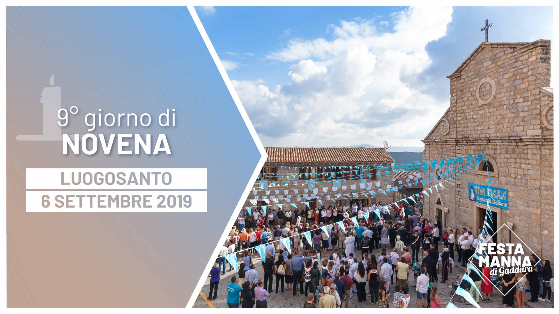 Nono giorno della novena | Festa Manna di Gaddura 2019