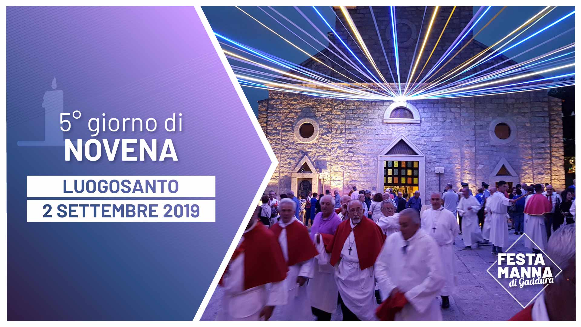 Quinto giorno della novena | Festa Manna di Gaddura 2019