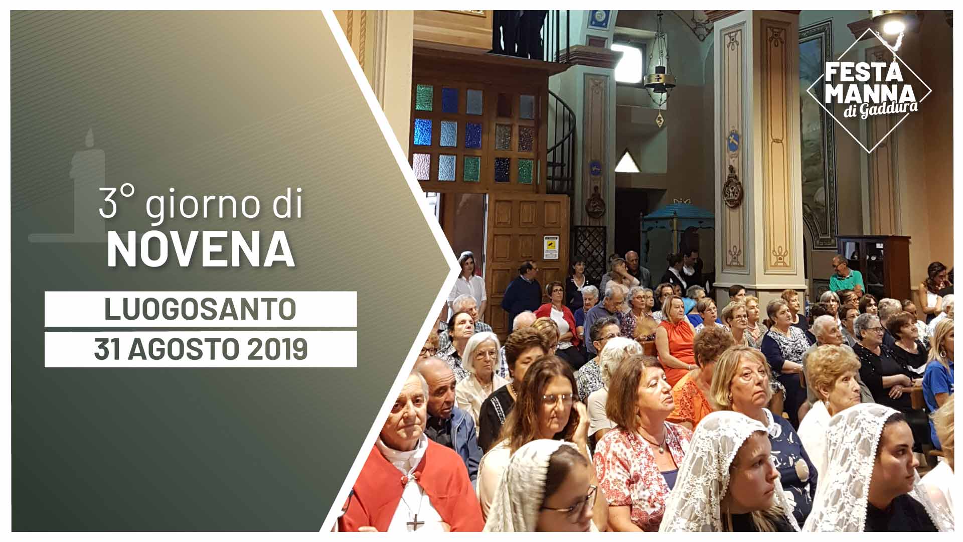 Terzo giorno della novena | Festa Manna di Gaddura 2019